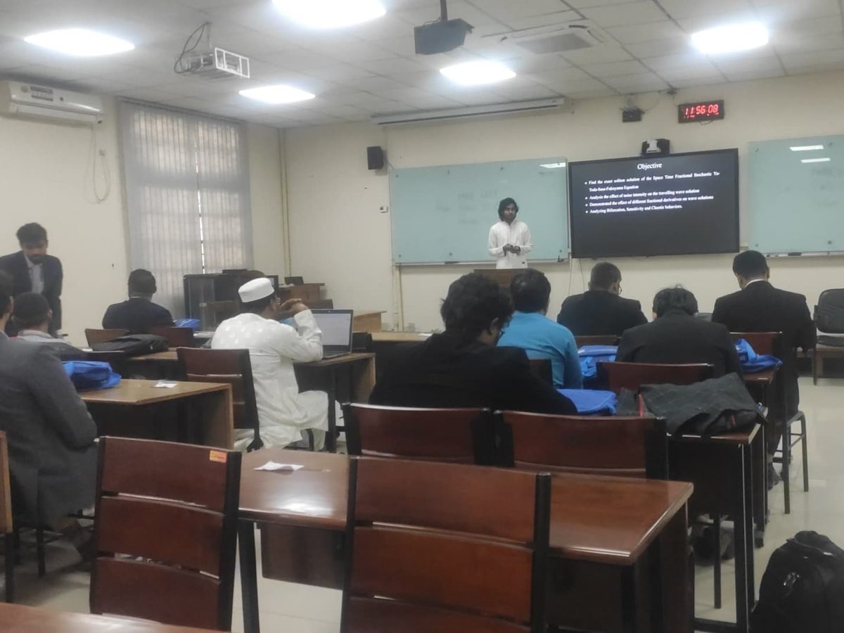 Conference room during the talk